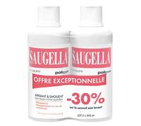 Saugella Poligyn Apaisant Emollient Soin lavant intime ménopause - 2x500ml