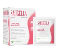 Saugella Poligyn Lingettes Intimes Nettoyantes Lingettes