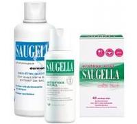 Saugella Routine Hygiène Intime Féminine - Lot 3 produits