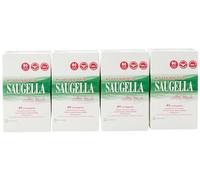 Saugella Saugella Cotton Touch Lot de 160 protège-slips extérieurs à action anti-odeurs autocollants en coton hypoallergénique 80 g