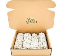 Sauges Blanches Purification À Bruler¿Coffret Sauge Blanche Salvia Apiana Amérindienne¿Encens Naturel Méditation¿ Bougie Et Bois De Rituels¿Odeur Bien Être (X4 Sauges)