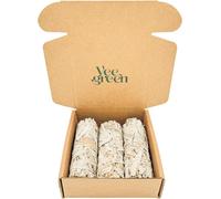 Sauges Blanches Purification À Bruler¿Coffret Sauge Blanche Salvia Apiana Amérindienne¿Encens Naturel Méditation¿ Bougie Et Bois De Rituels¿Odeur Bien Être (X3 Sauges)