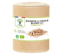 Saule Bio - Salix Alba - Complément Alimentaire - Tonifiant Articulation - 100% Écorce De Saule Blanc En Poudre Pure En Gélules - Fabriqué En France - 200 Gélules