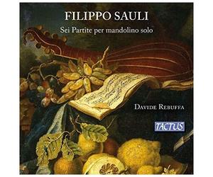 Sauli / Rebuffa - Six Partitas For Solo Mandolin [Compact Discs]
