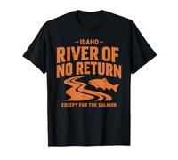 Saumon de la rivière Idaho sans Retour T-Shirt