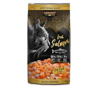 Saumon Frais & Volaille | Croquettes pour Chats | 4 kg | 85% Viande | LEONARDO | Aliment complet | Pour l’apport quotidien en nutriments | Avec beaucoup de viande fraîche