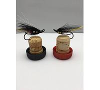 Saumon mouches Executioner double Tailles 6- 10 Lot de six britannique de qualité Tied mouches # 158 a