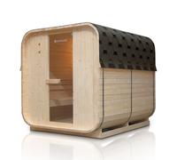 Sauna à tonneau carré Nolvik XL