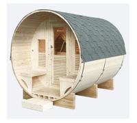 Sauna d'extérieur tonneau GAIA Luna