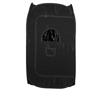 Sauna à Vapeur et Cabine 2L 1000W Tente de Sauna Portable Pliable Isolante à Quatre Couches et Générateur de Vapeur de Sauna pour Bain de Sauna, Détoxification, Thérapie Corporelle(noir)