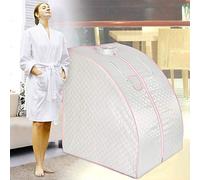 Sauna à Vapeur Personnel,Domicile du Corps détendu et Tente de Sauna de Machine de Spa de Visage avec réglage de la température de 9 fichiers, pour de désintoxication de Perte de Poids