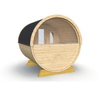 Sauna Barrel Nordkapp DEMILUNE