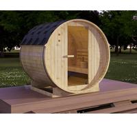 Sauna d'extérieur 4 places - L185 x P180 x H190 cm - ISOKYRO