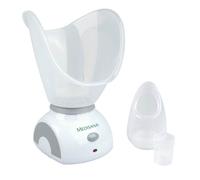 medisana FSS sauna facial, appareil à vapeur pour le visage, nettoyage en profondeur des pores avec fixation nasale pour les soins du visage
