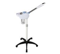 Sauna facial professionnel à l'ozone 800 W - Sauna pour le visage avec humidification en profondeur et nettoyage de l'ozone pour salons de beauté - Idéal pour le nettoyage du visage, le nettoyage des