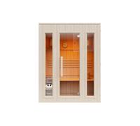 Sauna finlandais - 2/3 places - L150 x P120 x H190 cm - ULVILA