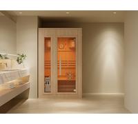 Sauna finlandais - 2 places - L120 x P120 x H190 cm - ULVILA
