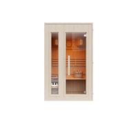 Sauna finlandais - 2 places - L120 x P120 x H190 cm - ULVILA