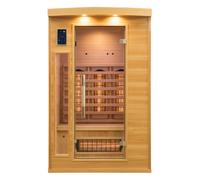Sauna infrarouge Apollon Quartz 2 places France-Sauna