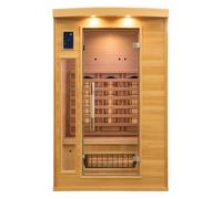 Sauna infrarouge Apollon Quartz 2 places France-Sauna