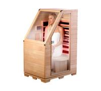Sauna infrarouge compact en bois, 760 W Newgen Medicals