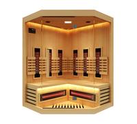 Sauna infrarouge Sense angulaire 2 à 3 places