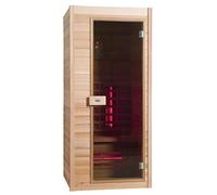 Sauna infrarouge Nobel 90 Hemlock bois avec Duo Flex strahlern.