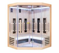 Sauna infrarouge Sense IR 2-3 places angulaire