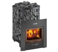Sauna Poêles À Bois Harvia Legend 240 Black Duo