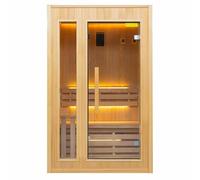 Sauna traditionnel à vapeur Zen 2 places