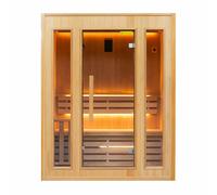 Sauna traditionnel à vapeur Zen 3 places