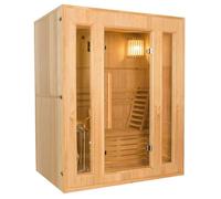 Sauna traditionnel finlandais 3 places Zen
