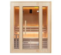 Sauna vapeur Zen 3 places avec poêle 3,5 kW