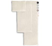 SAUNASOFA Coussin de bain de sauna 182 x 52 cm - Tapis de sauna pour s'allonger en coton - Lavable, respirant, fabriqué à la main en Europe - Coussin de sauna naturel