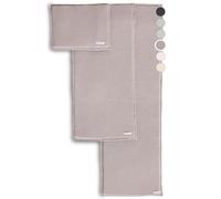 SAUNASOFA Coussin de siège pour sauna 1 place - Coussin pour banc de sauna et cabine infrarouge en coton - Lavable, respirant, fabriqué à la main en Europe - Coussin de sauna en taupe