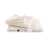 SAUNASOFA Ensemble de sauna avec coussin d'assise et serviette de sauna - Pour sauna infrarouge et sauna classique - Lavable, respirant et fabriqué à la main en Europe - Coussin et serviette de sauna