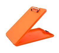 Saunders SlimMate Planchette de rangement en plastique Orange vif Porte-documents ergonomique pour professionnels Fournitures de papeterie