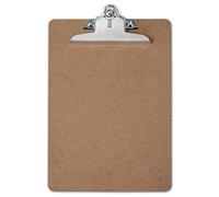 Saunders US-Works 05612 Porte-bloc en carton recyclé avec clip de grande capacité Marron
