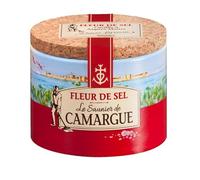 SAUNIER DE CAMARGUE Fleur de Sel 125 g, sel naturel pour sublimer vos plats avec saveur authentique- Lot De 3