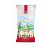 SAUNIER DE CAMARGUE - Sachet Poly Sel De Mer Gros 1Kg - Lot De 4