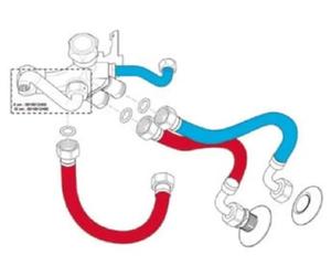Saunier Duval - Batterie mélangeuse pour Opalia C11 et C14 Nouvelle Version - SACBA0020234535