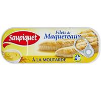 Saupiquet de Maquereaux À la Moutarde la Boîte 169g - Lot de 5