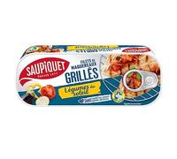 SAUPIQUET - Filet de Maquereaux Grillés aux Légumes du Soleil, Délicieux 120g