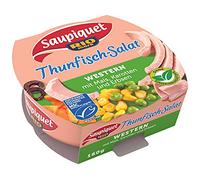 Saupiquet Rio Mare Salade de thon Western - Certifié MSC - Prêt à l'emploi - Idéal pour les déplacements - 160 g