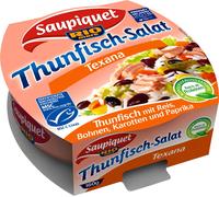 Saupiquet Salade de thon Texana Riz Haricots Carottes Poivrons 160g