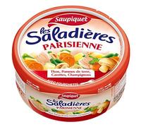 Saupiquet - Saladières Parisienne Snacking 220G - Lot De 4 - Livraison Rapide En France - Prix Par Lot