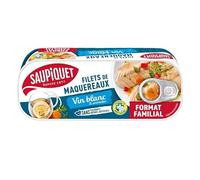 SAUPIQUET | Saupiquet Filets De Maquereaux Au Vin Blanc Et Aromates 1/3 235G | Lot De (3) | livraison offerte