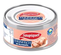 Saupiquet Thon à l'huile d'olive Morceaux de thon en boîte 185g