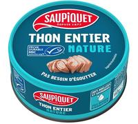 SAUPIQUET Thon entier au naturel MSC 112 g