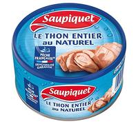 Saupiquet - Thon Entier Au Naturel Pêche Française 140G - Lot De 4 - Vendu Par Lot - Livraison Gratuite En France